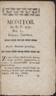 Monitor. 1777, nr 50