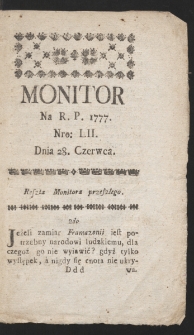 Monitor. 1777, nr 52