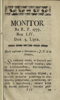 Monitor. 1777, nr 54