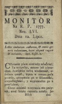 Monitor. 1777, nr 56