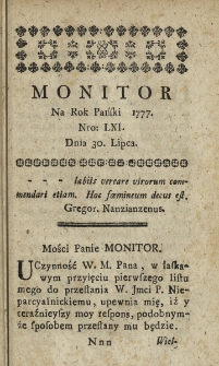 Monitor. 1777, nr 61
