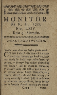 Monitor. 1777, nr 64