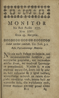 Monitor. 1777, nr 65