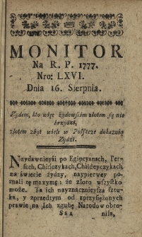 Monitor. 1777, nr 66