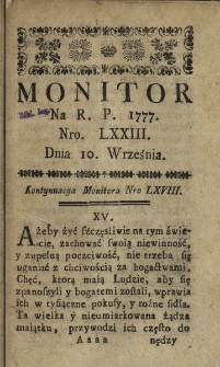 Monitor. 1777, nr 73