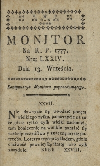 Monitor. 1777, nr 74
