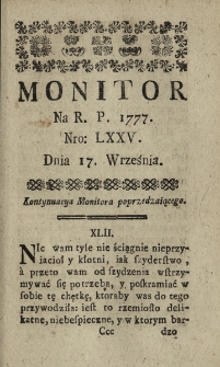 Monitor. 1777, nr 75