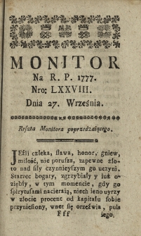 Monitor. 1777, nr 78