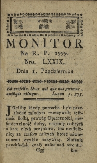 Monitor. 1777, nr 79