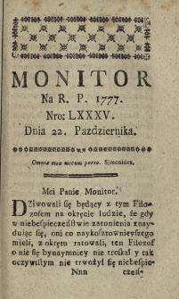 Monitor. 1777, nr 85