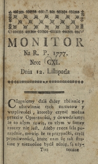 Monitor. 1777, nr 91
