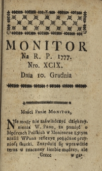 Monitor. 1777, nr 99