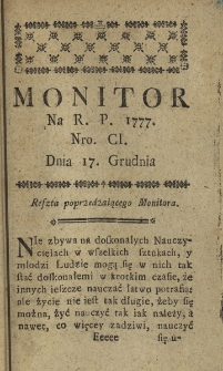 Monitor. 1777, nr 101