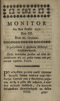 Monitor. 1777, nr 102