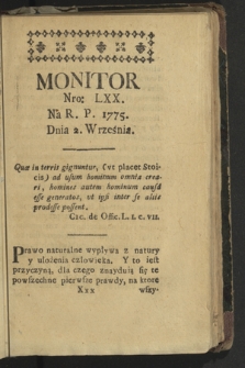 Monitor. 1775, nr 70