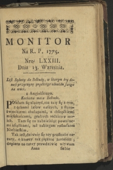 Monitor. 1775, nr 73