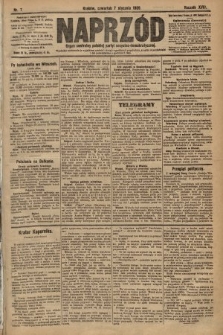Naprzód : organ centralny polskiej partyi socyalno-demokratycznej. 1909, nr 7