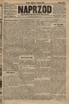 Naprzód : organ centralny polskiej partyi socyalno-demokratycznej. 1909, nr 17