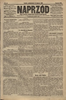 Naprzód : organ centralny polskiej partyi socyalno-demokratycznej. 1909, nr 18