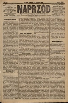 Naprzód : organ centralny polskiej partyi socyalno-demokratycznej. 1909, nr 28