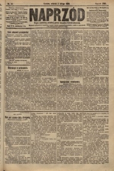 Naprzód : organ centralny polskiej partyi socyalno-demokratycznej. 1909, nr 33