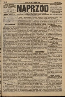 Naprzód : organ centralny polskiej partyi socyalno-demokratycznej. 1909, nr 51