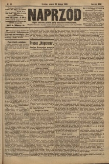 Naprzód : organ centralny polskiej partyi socyalno-demokratycznej. 1909, nr 53
