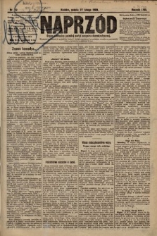 Naprzód : organ centralny polskiej partyi socyalno-demokratycznej. 1909, nr 62