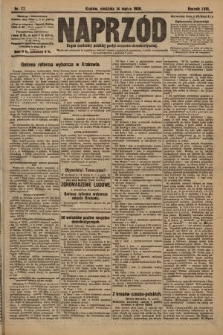 Naprzód : organ centralny polskiej partyi socyalno-demokratycznej. 1909, nr 77