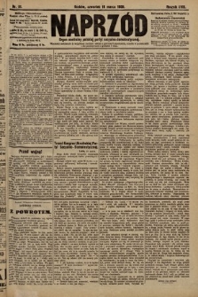 Naprzód : organ centralny polskiej partyi socyalno-demokratycznej. 1909, nr 81