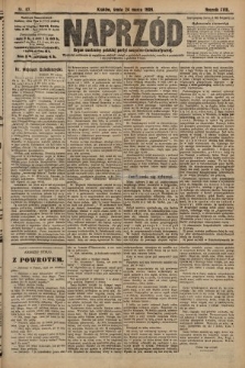 Naprzód : organ centralny polskiej partyi socyalno-demokratycznej. 1909, nr 87