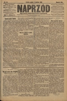 Naprzód : organ centralny polskiej partyi socyalno-demokratycznej. 1909, nr 96
