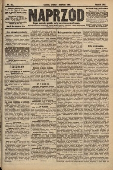 Naprzód : organ centralny polskiej partyi socyalno-demokratycznej. 1909, nr 152