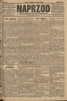 Naprzód : organ centralny polskiej partyi socyalno-demokratycznej. 1909, nr 161