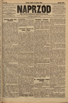 Naprzód : organ centralny polskiej partyi socyalno-demokratycznej. 1909, nr 163