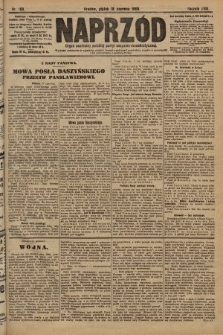 Naprzód : organ centralny polskiej partyi socyalno-demokratycznej. 1909, nr 169
