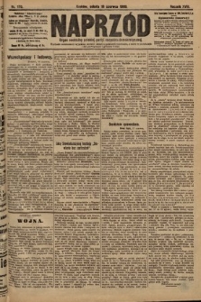 Naprzód : organ centralny polskiej partyi socyalno-demokratycznej. 1909, nr 170