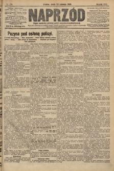 Naprzód : organ centralny polskiej partyi socyalno-demokratycznej. 1909, nr 174