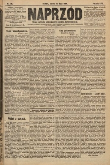 Naprzód : organ centralny polskiej partyi socyalno-demokratycznej. 1909, nr 191