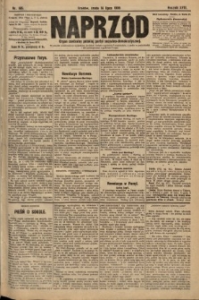 Naprzód : organ centralny polskiej partyi socyalno-demokratycznej. 1909, nr 195