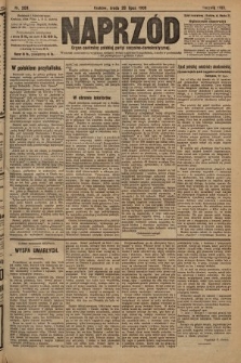Naprzód : organ centralny polskiej partyi socyalno-demokratycznej. 1909, nr 209