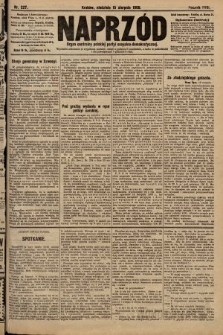 Naprzód : organ centralny polskiej partyi socyalno-demokratycznej. 1909, nr 227