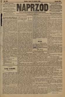 Naprzód : organ centralny polskiej partyi socyalno-demokratycznej. 1909, nr 265
