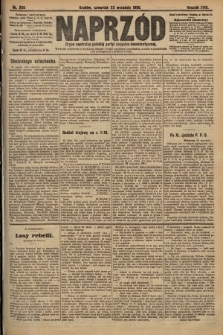 Naprzód : organ centralny polskiej partyi socyalno-demokratycznej. 1909, nr 266