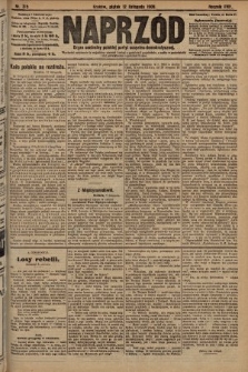 Naprzód : organ centralny polskiej partyi socyalno-demokratycznej. 1909, nr 315