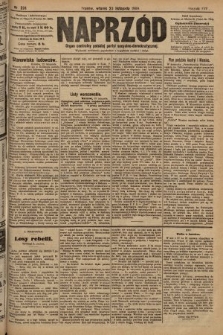 Naprzód : organ centralny polskiej partyi socyalno-demokratycznej. 1909, nr 324