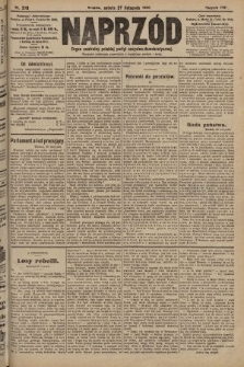 Naprzód : organ centralny polskiej partyi socyalno-demokratycznej. 1909, nr 328