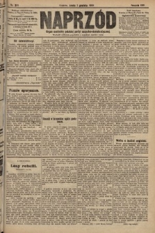 Naprzód : organ centralny polskiej partyi socyalno-demokratycznej. 1909, nr 331