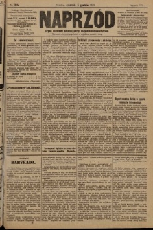 Naprzód : organ centralny polskiej partyi socyalno-demokratycznej. 1909, nr 335
