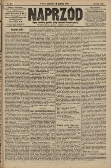 Naprzód : organ centralny polskiej partyi socyalno-demokratycznej. 1909, nr 343